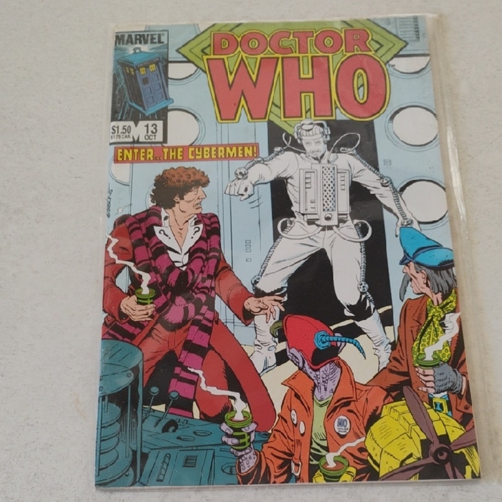 Marvel Dr Who Comic Book, Enter The Cybermen